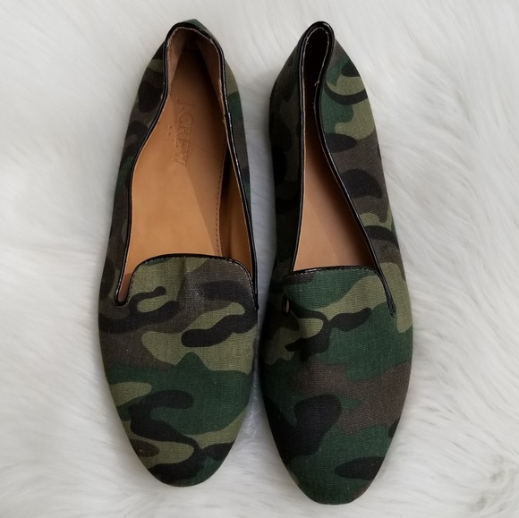 J. Crew Shoes - J. Crew | Addie Camo Loafers